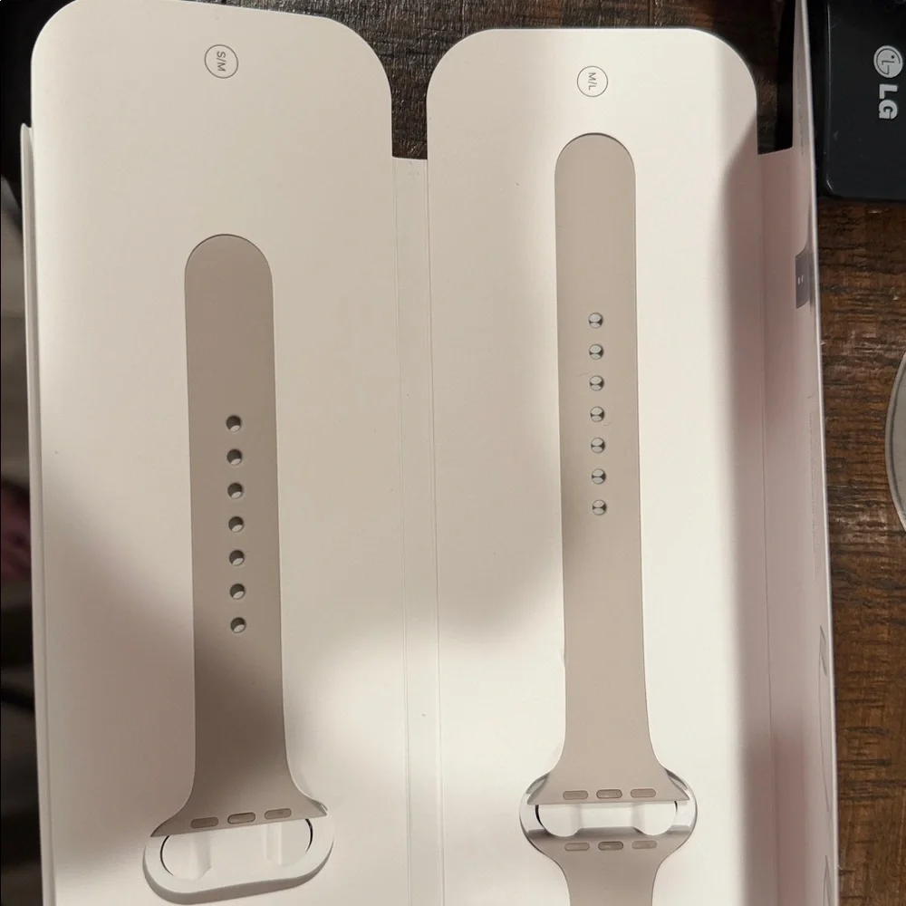 Original Apple Watch band in stone.  NWOT